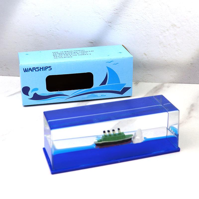 Unsinkable Pirate Ship Ornament: Titanic & Black Pearl Design
