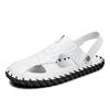 Fashion Mens Sandals Confortable Crocodile Pattern Lightweight Classic Beach Slippers Plus Size Non Slip Soft Black Sandals for Men