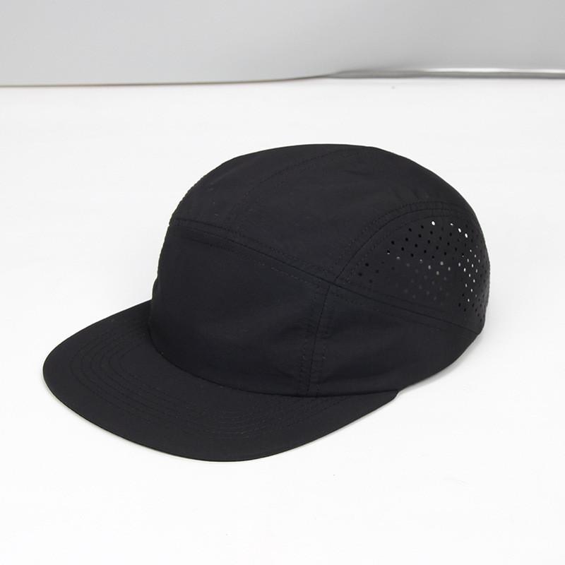 

Летняя сетчатая бейсболка с козырьком и дышащей тканью для уличного стиля Black,M
