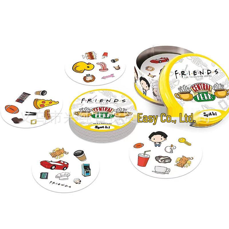 Cross-Border Hot-Selling Dobble English Tabletop Game Cards - Large Quantity & Free Shipping