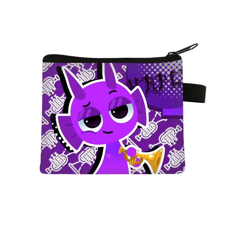 Change Bag Sprunki Plus Rhythm Box Cartoon Mini Small Bag Large Capacity Storage Bag
