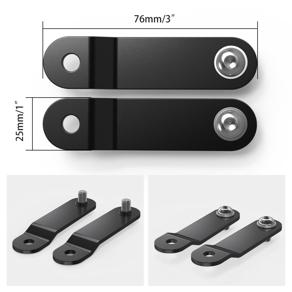 1.1/1.5/2/2.56/ 3" Tank Riser Bracket Lift Kit For Harley XL1200X 2010-2018 Iron 883 XL883N 2009-2018 Sportster 883 XL883L 12-18
