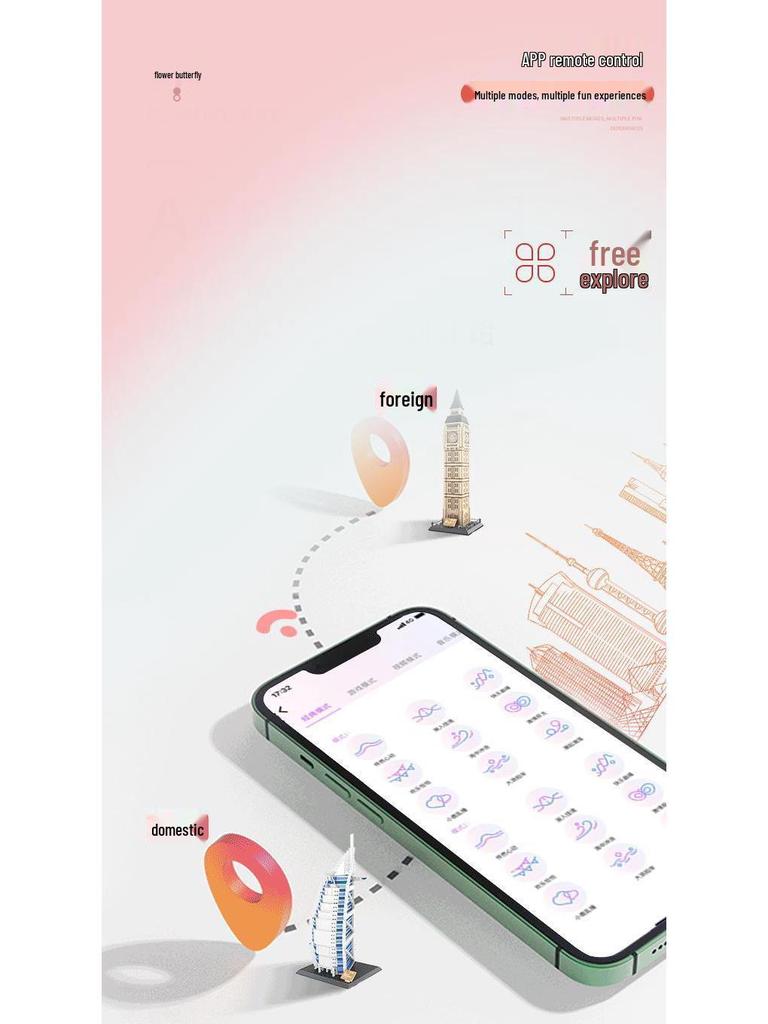 Remote Control Wearable Licking Vibrator Massager for Adults