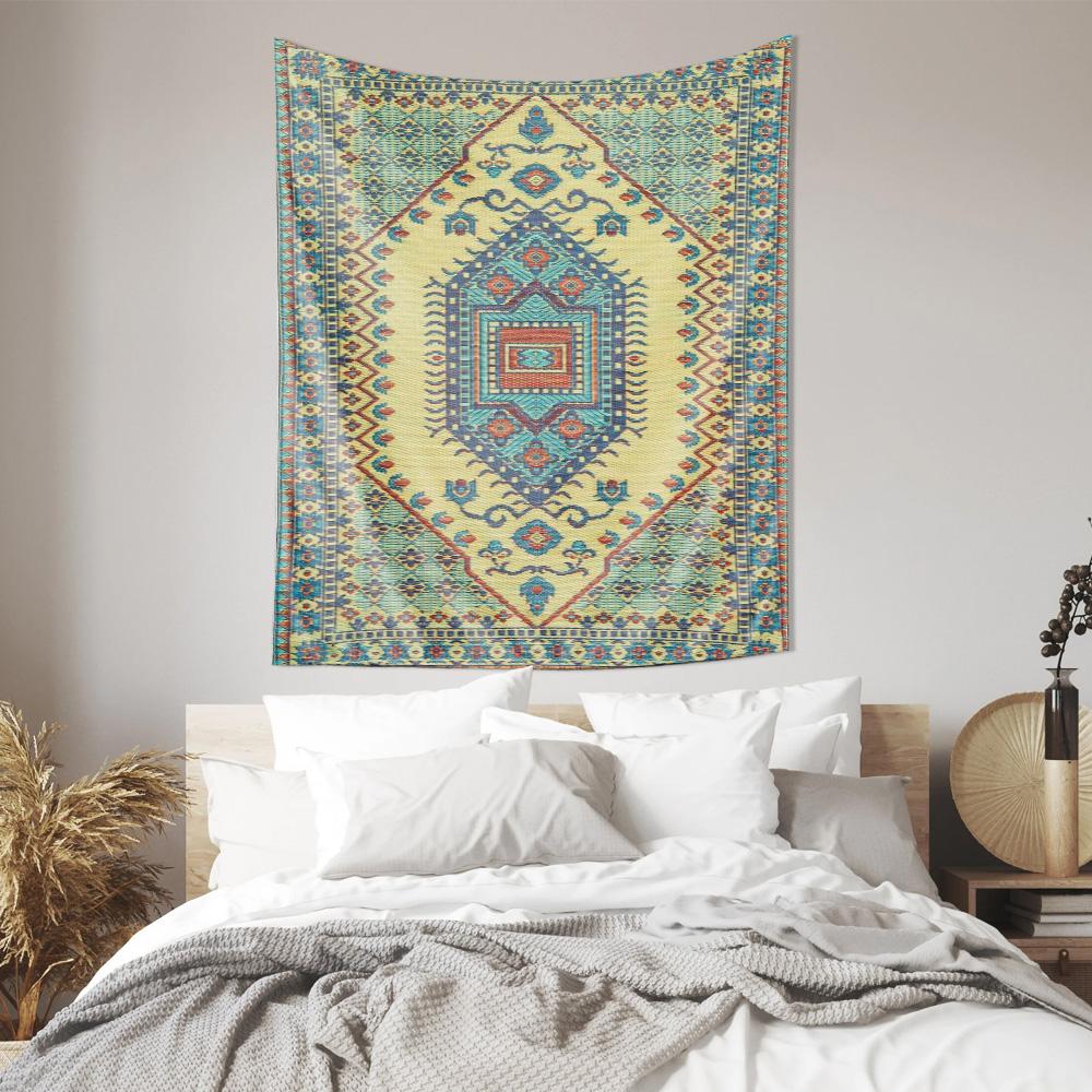 Bohemian Style Tapestry Ethnic Pattern Wall Decorative Hanging 100X70CM