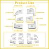 For 2015-up Mercedes Benz A B C GLA GLS Class Steering Wheel Button Cover Trim A
