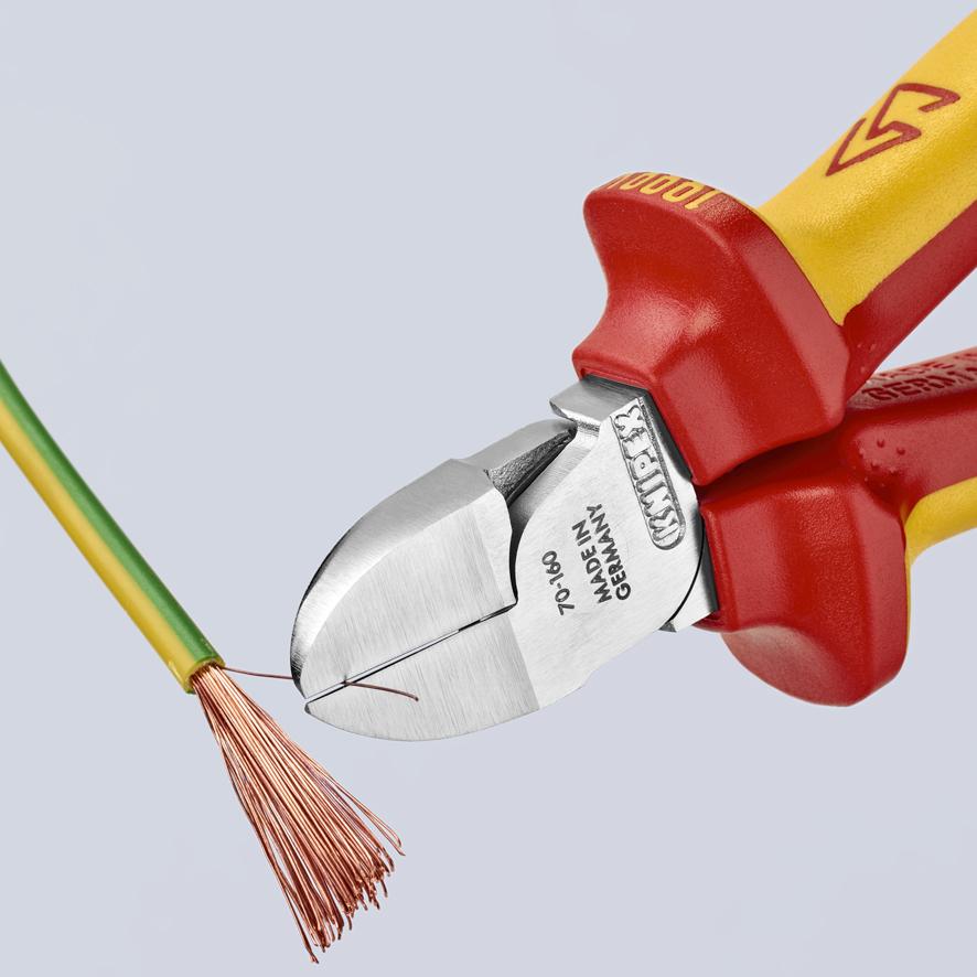Insulated Side Cutting Pliers 160Mm - Kn 70 26 160