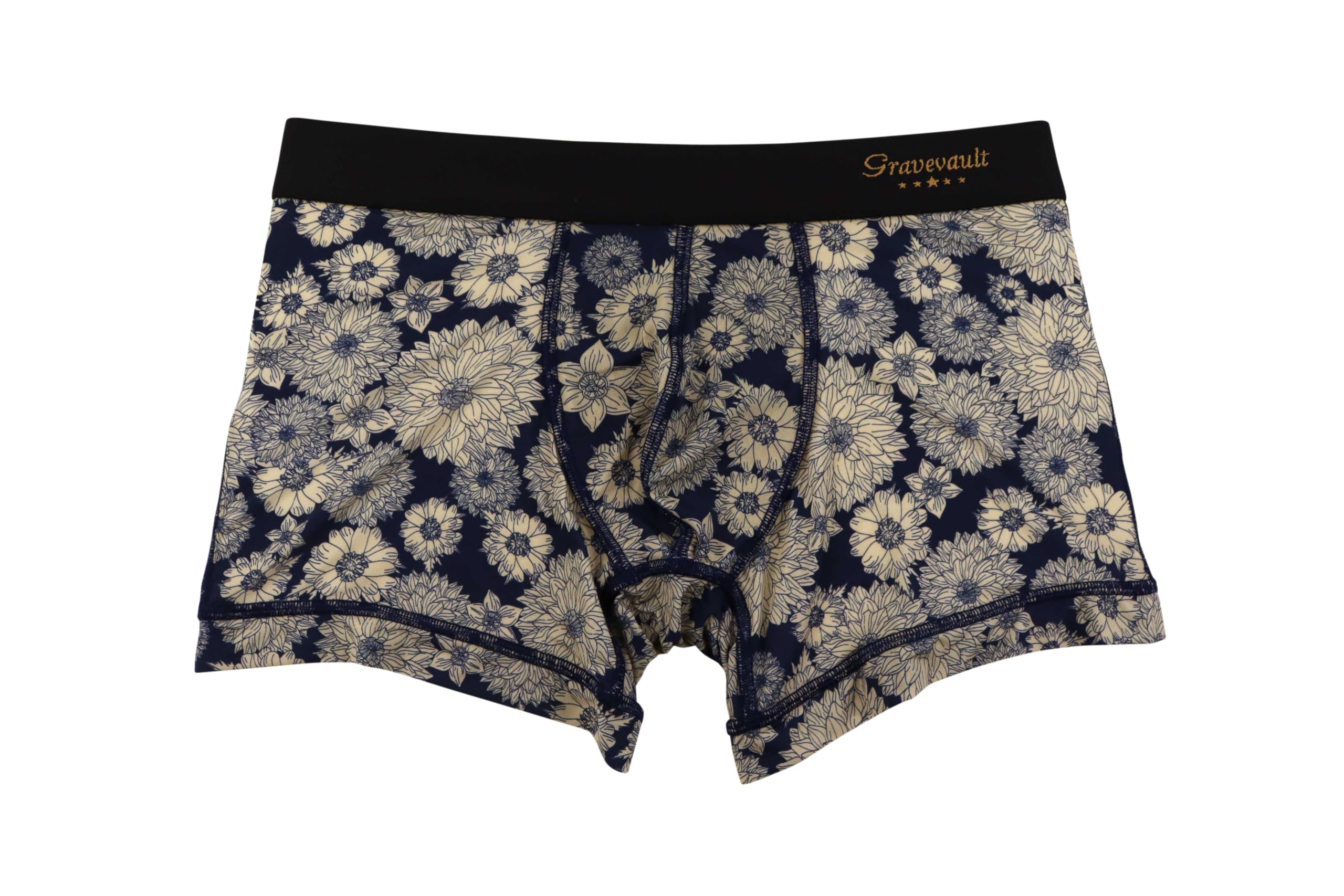 

Grave Vault Bloom Короткие боксеры, темно-синие, мужские,