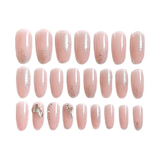 

24 шт./компл., пресс для ногтей, хорошая пластичность, полностью покрывают ультратонкие длинные накладные ногти 10