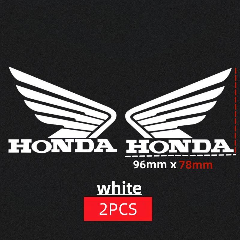 RJVK8 3D Honda Motorcycle Sticker Wing Tank Logo Decals For HONDA CB CBR CBF CRF FORZA PCX XADV NC750X NAVI All Honda Moto