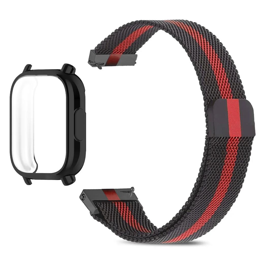 Case+Milanese Magnetic Strap For Redmi Watch 5 Active Band TPU Soft Case Screen Protector For Redmi Watch 5 Lite Metal Watchband
