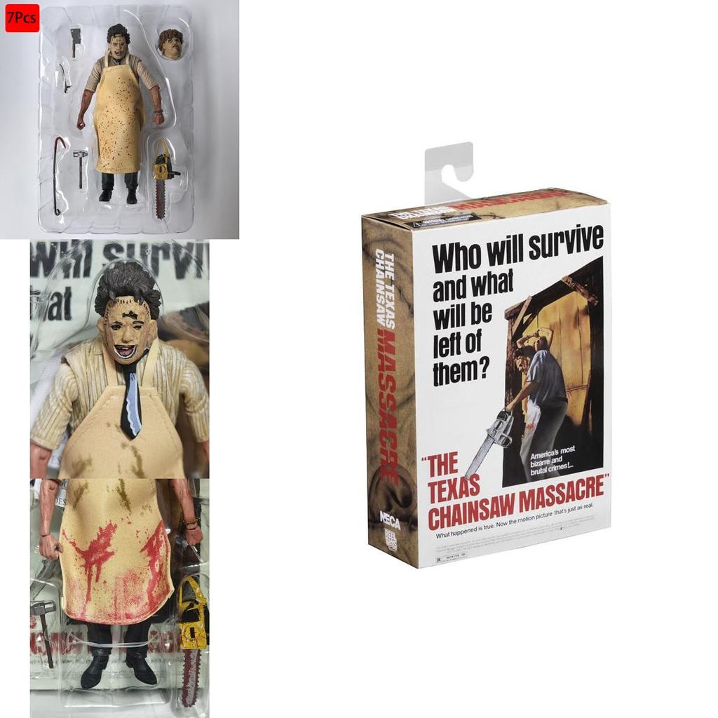 Texas Chainsaw Massacre 40th Anniversary Action Figure Collectible Model