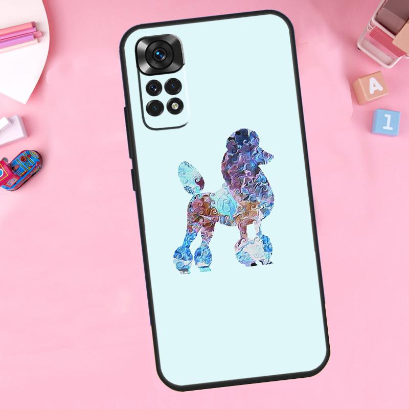 Poodle Dog Cartoon For Xiaomi Redmi Note 13 14 9 10 11 12 15 Pro Plus Phone Case For Redmi 15 C 14C 10C 12C 13C