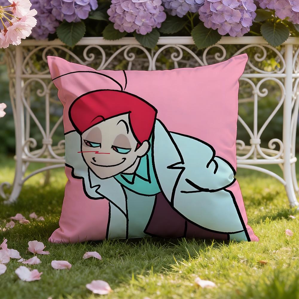 Anime P-PSYCHO C-CUTIESS Cushion Cover Home & Car Dual-Scene Pillow Cover: Reversible for Premium Comfort