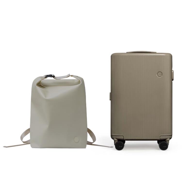 

ITO PISTACHIO2 Luggage Set with Suitcase & Backpack 20 inch