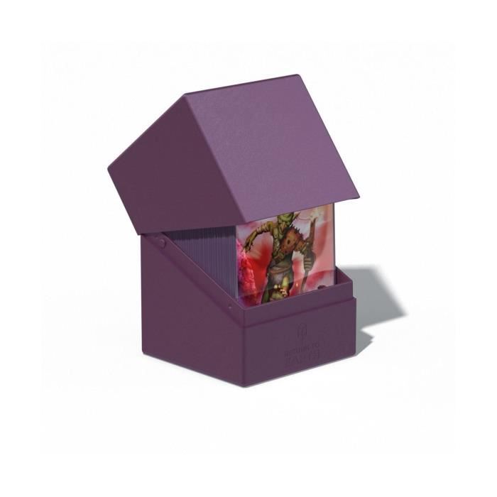 Boîte de rangement pour cartes de jeu Ultimate Guard Boulder Return To Earth 100+ - Violet