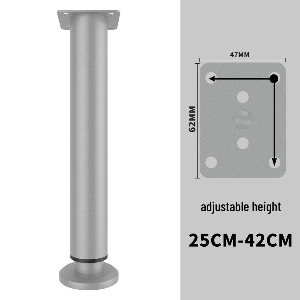 Adjustable Furniture Leg Brackets: Table, Sofa, TV Cabinet, Bed Support Feet & Heightening Pads