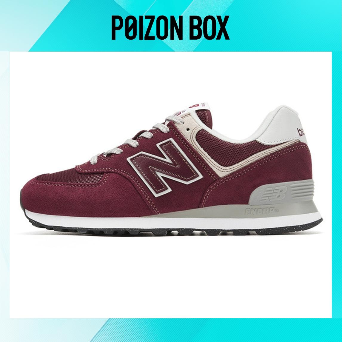 

кроссовки New Balance 574 Burgundy White (2022) ML574EVM