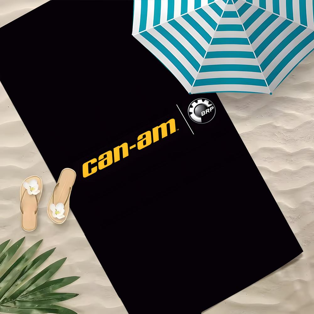 C-Can-Am Towel Polyester Beach Towel Quick Dry Sand Free Bath Towel For Summer Pool Travel Vacation