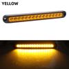 1Pc Auto Licht Bar 15LED Lampen Für Auto Lkw Bremslicht Signal Seite Marker Blinker Warnung Rücklicht 12v 24v