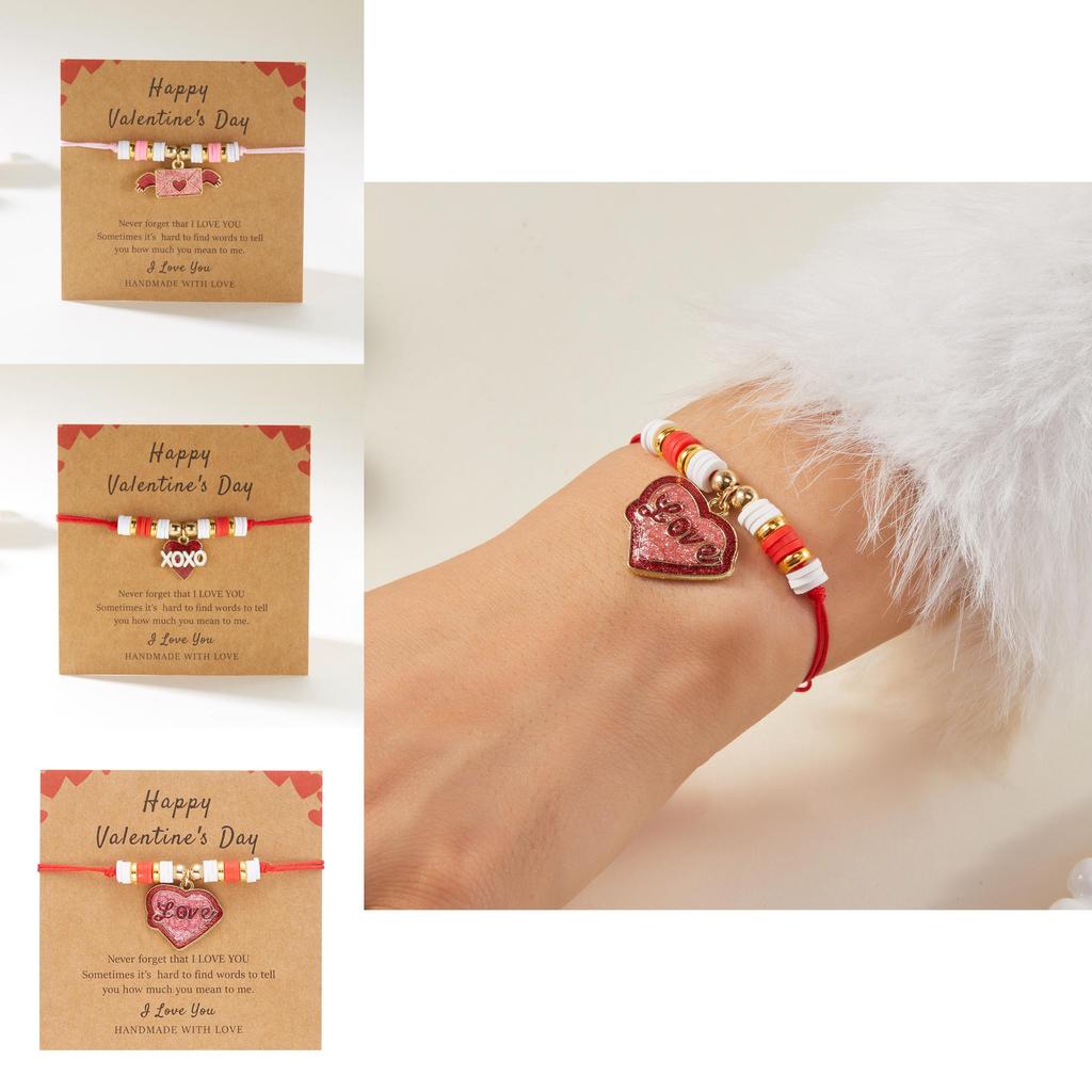 Handcrafted Star Heart Pattern Bracelet For Women Gift Weddings Summer Style