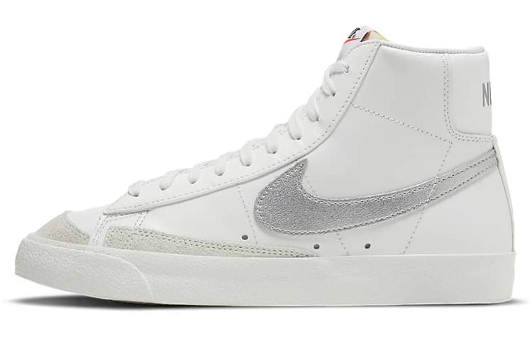 

Nike Blazer Mid 77 White Silver Metallic Women s CZ1055-112 44