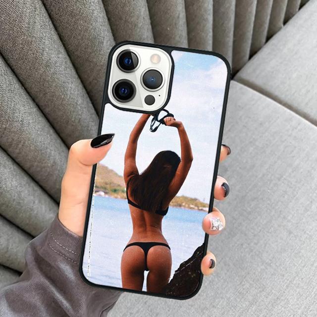Sexy Girl Underwear Phone Case For iPhone 17 Air 16 15 14 plus 12 13 Pro max Soft Bumper Shell Cover coque