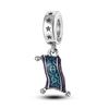 Copper Metal Eyes Smiling Face Blue Starfish Charm Bead Components Compatible With Authentic Original Bracelet High Quality Fine Jewelry Charm Bead