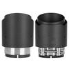 Włókno Węglowe 80mm Wlot 101mm Wylot Końcówka Rury Wydechowej Prosta Matowa Pasuje do Mazda CX5 CX4(Matowa czerń