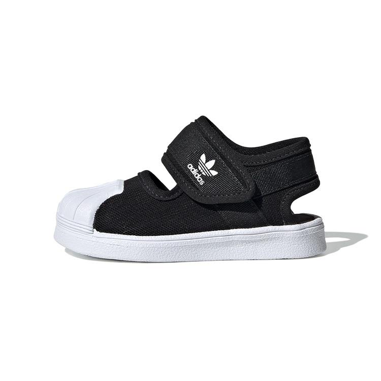 (TD) adidas Superstar 360 Sandals Black White Baby EG5711
