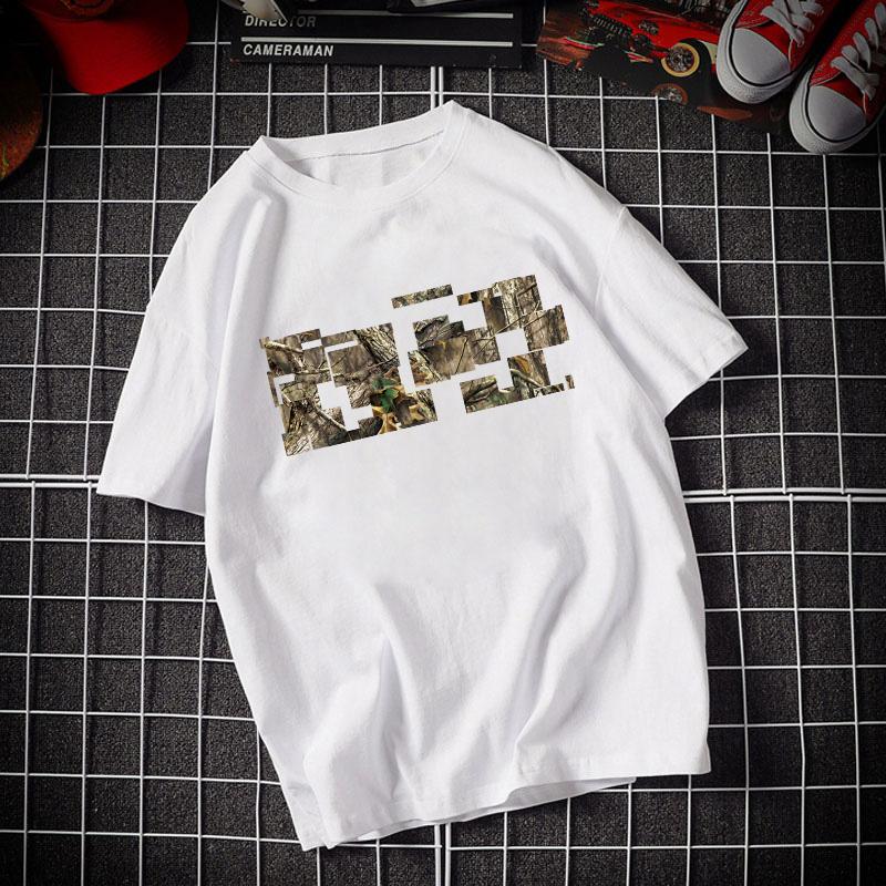 

Short Sleeved Geometric Patterns Short Sleeve Fashion Printed Summer Fashion Casual Off Womens Clothing Women Women Graphics XL білий