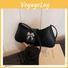 Chic Trendy 2024 Summer Crossbody Bag Fashionable Pu Shoulder Bag With Bow Design