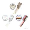 Kamiiso Sansho Masking Tape SAIEN Original 3-Pattern Set (Rabbit Tea Party, Soap Bubbles, Bottle Mai