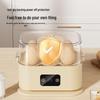 Automatic Egg Cooker: Multi-Functional Steamer for Soft-Boiled & Steamed Eggs, Household Breakfast Gadget with Auto Power-Off