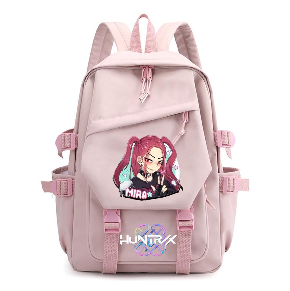 Cartoon K-pop Demon Hunters Printed Backpack for Teenager Boy Gril Schoolbag Children Student Waterproof Bookback Women Waterprooftravel Bag Kid Gift
