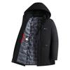 2026 New Winter Long Parkas Men Thicken Casual Parka Slim Fit Jacket Waterproof Warm Hodded Removable Outwear Coat