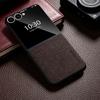 Phone Case: Minimalist Luxury Style Phone Case for Samsung for Galaxy Z Flip 8 7 FE 6 5 4 3 Scratch-resistant Protection for Galaxy Z Flip8 Case