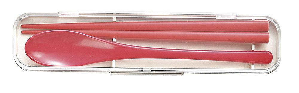 Vario Lunch Spoon & Chopsticks, Red, 4512951106732