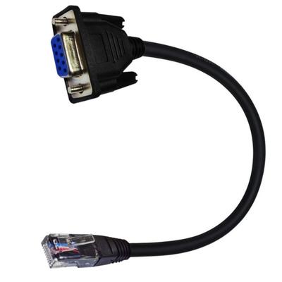 RS232 auf RJ45 Serieller Adapter RJ45 auf RS232 Konsolenkabel für Netzwerkgeräte-Debugging und -Konfiguration 30cm/11.81in