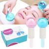 Crystal Energy Face Ice Ball for Beauty Therapy and Facial Massage