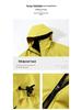 Unisex 3-in-1 Windproof Waterproof Jacket with Graphene Heating Liner, Detachable, for Autumn and Winter.
