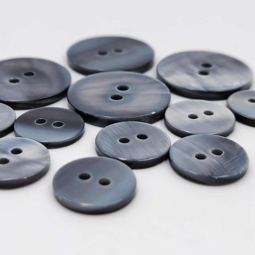 10Pcs All Kinds Of Natural Shell Buttons, Pearl Shell River Shell Gray Shell Shirt Buttons