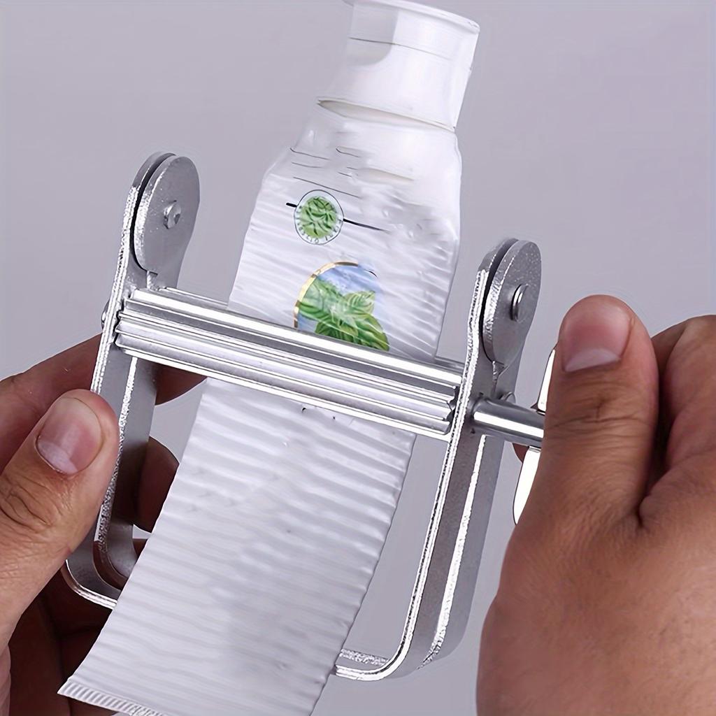 Manual Tube Squeezer - Water-Resistant Toothpaste Dispenser for Hair Dye, Paints, Cosmetics - No Electricity Needed Metal Squeezer