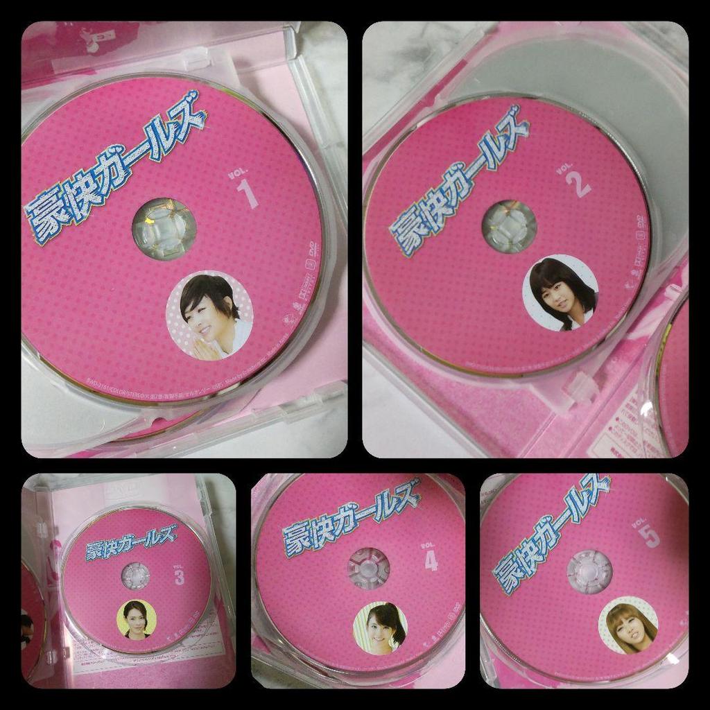 [USED] DVD-BOX1 "Gokai Girls" Jiyeon/T-ara/IU/SOL/BIGBANG