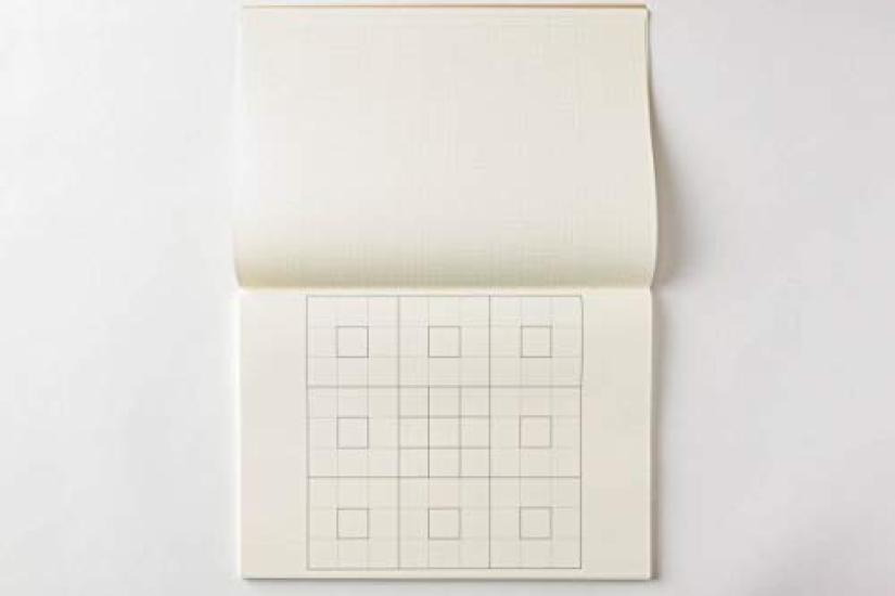 Matsumoto Paper M9notes Memo Pad Mandala A4 Size 160 Pages 9-Square