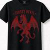 Jersey Devil Shirts, Cryptozoology T Shirt, Forest Devil Weird Mythical Creature Retro Graphic Tee, Unique Original Cool Cryptid Shirt