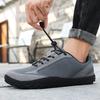 Herren Barfuß Freizeitschuhe Schwarz Breite Fußspitze Fahrerschuhe Graue Sneaker Yoga Fitnessschuhe Große Größe