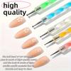 5pcs Double Headed Nail Art Dotting Pen, Ball Head Dotting Pen Tool Nail Art Tool Used for Nail Decoration Art Dotting, Carving and Drawing