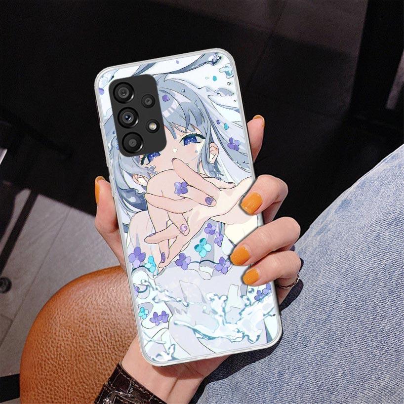 Süßes Anime-Mädchen INS Handyhülle Für Samsung Galaxy A17 A16 A15 A14 A13 A57 A56 A55 A54 A53 A37 A36 A35 A34 A33 A26 A25 A24 A23 Ga