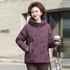 Xuezhongfei Women's Hooded Commuter Down Jacket