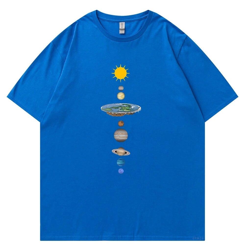 Космическая солнечная система с принтом планет — фото 7